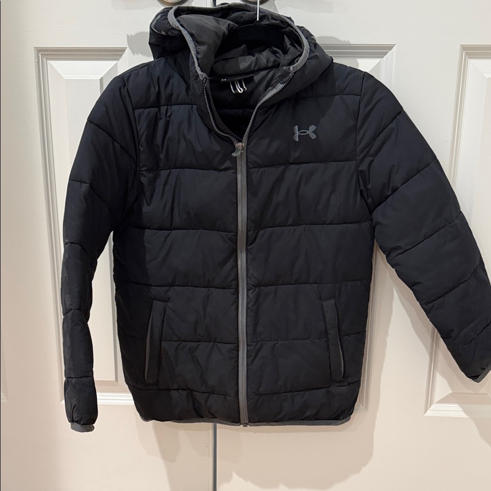 Under Armour Youth Black Puffer Jacket